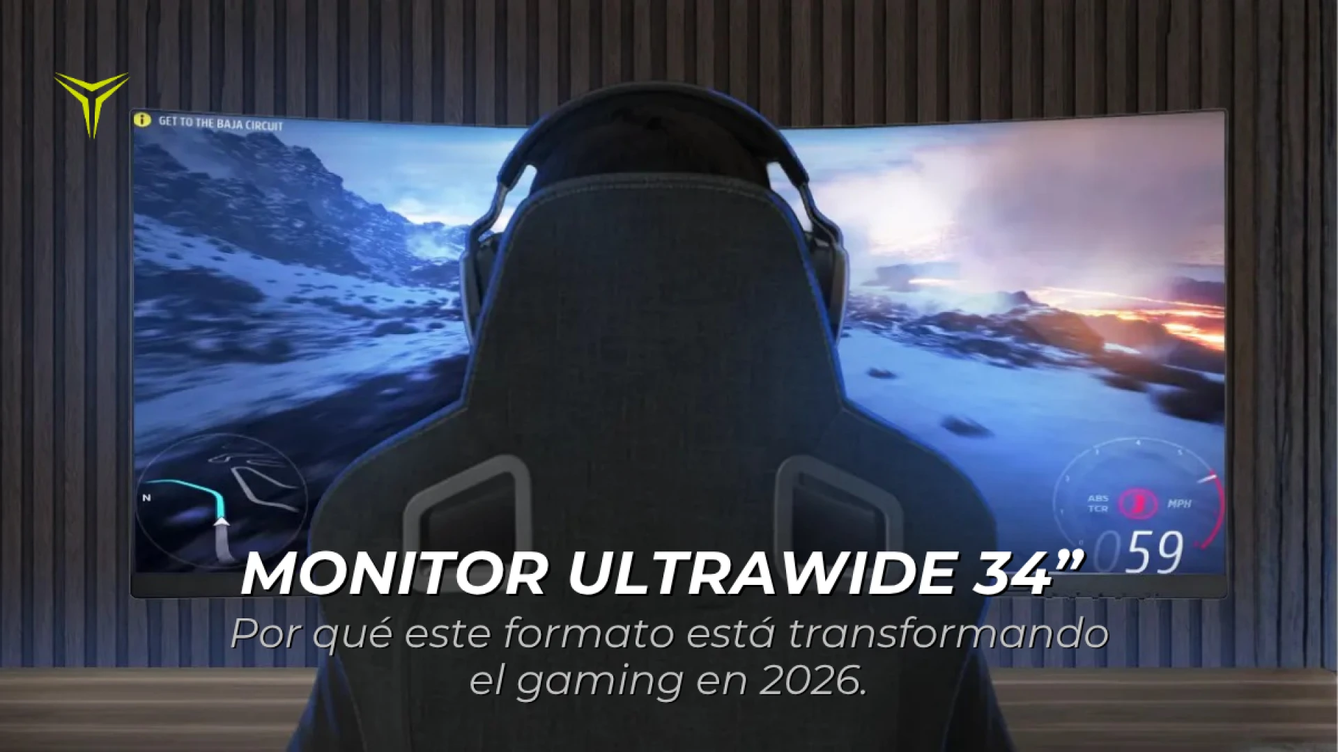 Monitor ultrawide 34”: por qué este formato está transformando el gaming en 2026
