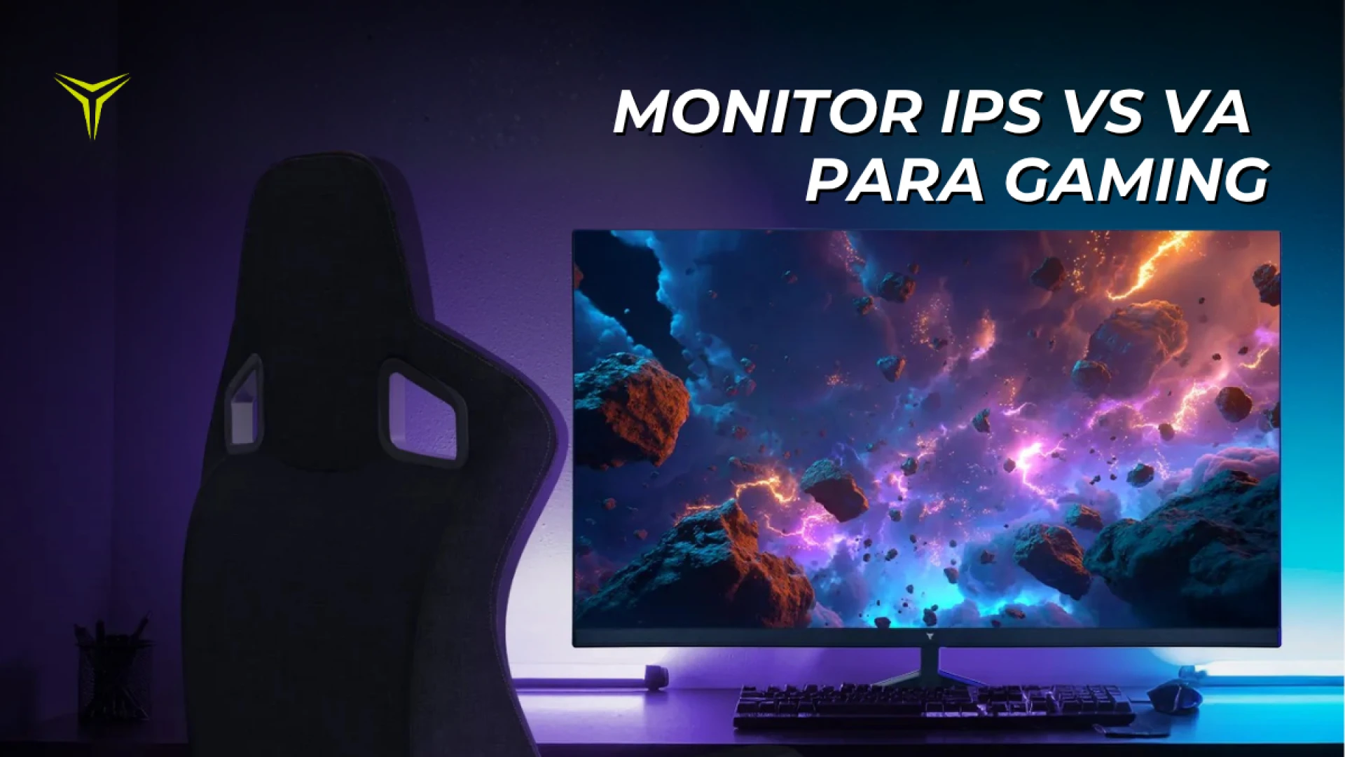 Monitor IPS vs VA para gaming: qué cambia realmente al jugar
